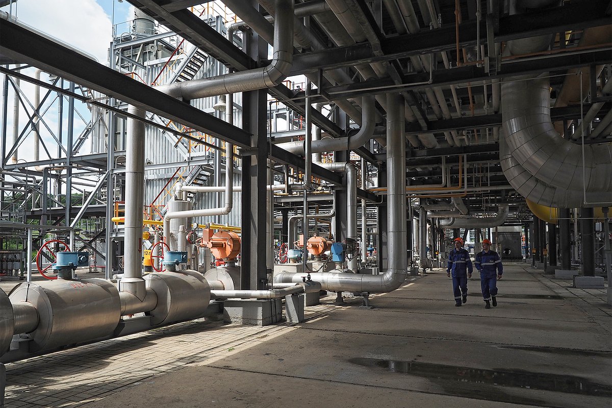 Комплекс подготовки и транспортировки экспортного газа КС «Краснодарская»