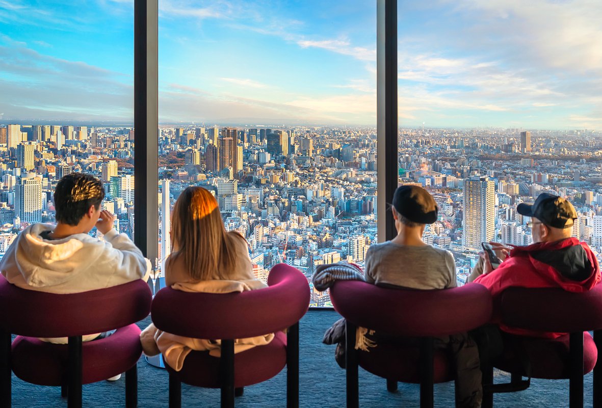 Смотровая площадка Shibuya Sky