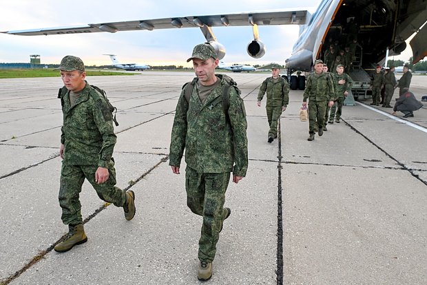 Возвращенные из украинского плена российские военные