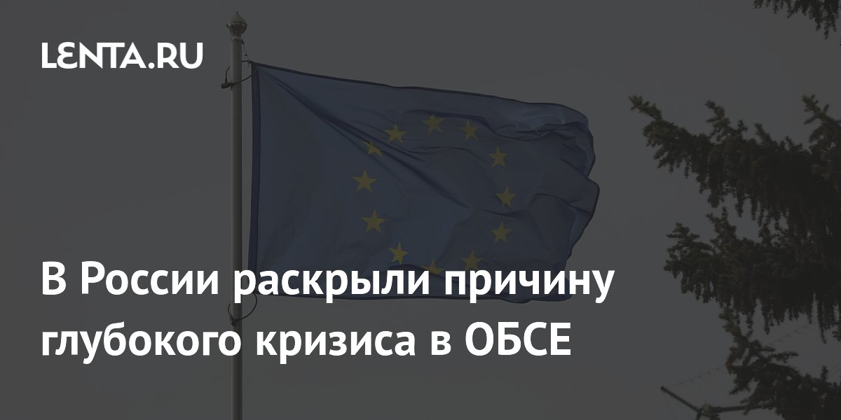В России раскрыли причину глубокого кризиса в ОБСЕ