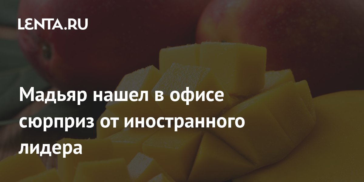 Мадьяр нашел в офисе сюрприз от иностранного лидера