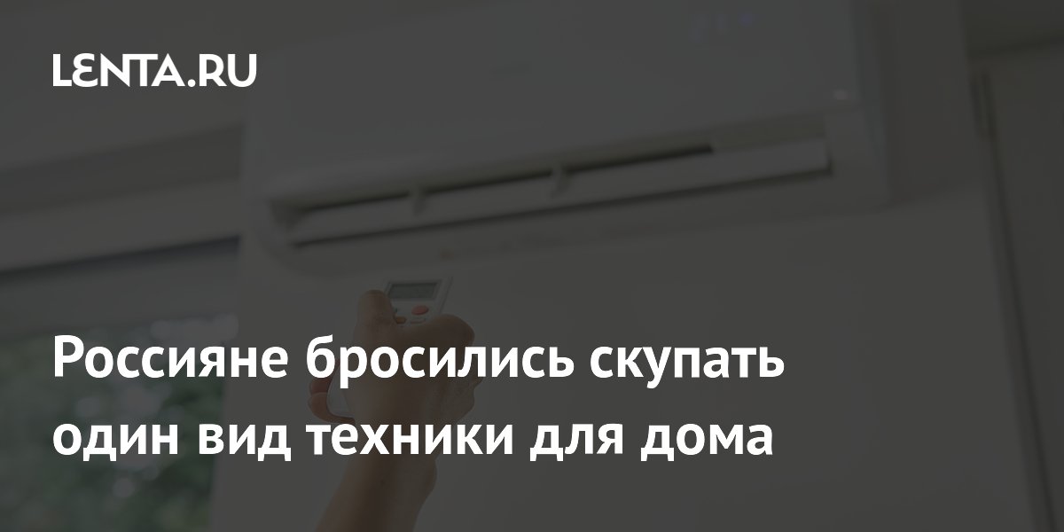 Россияне бросились скупать один вид техники для дома