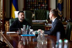 Владимир Зеленский и Сергей Корецкий