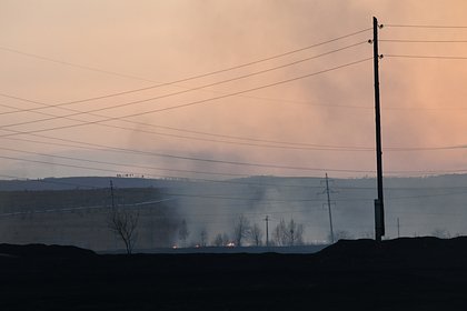 Столб дыма заметили в Московской области после удара ВСУ