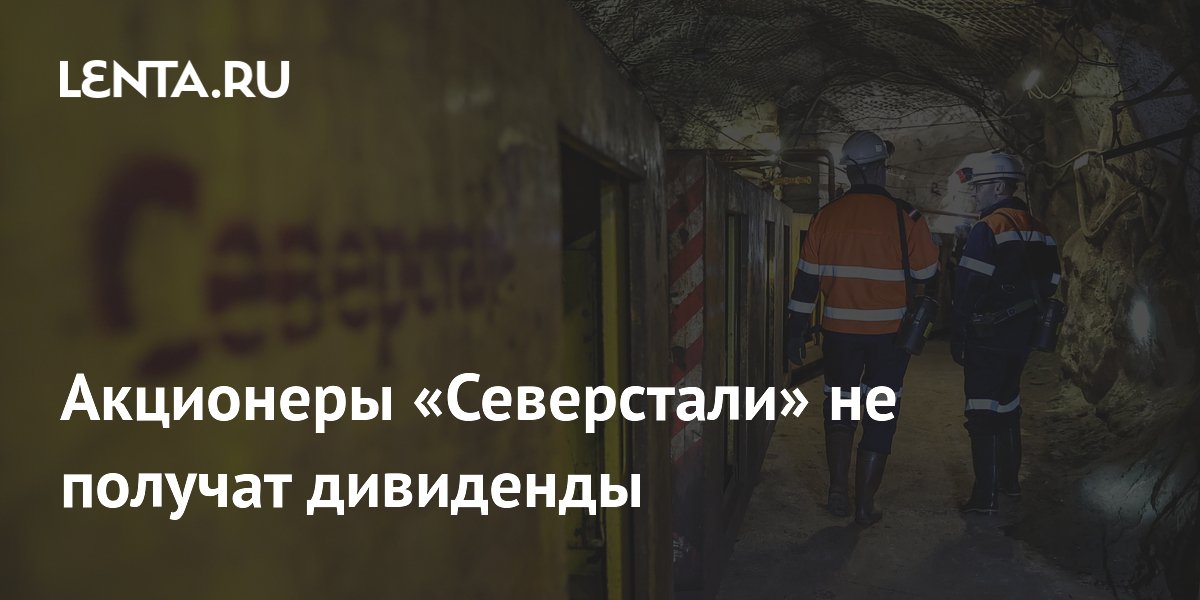Акционеры «Северстали» не получат дивиденды