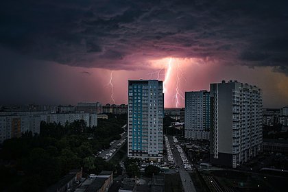 В Москву нагрянет гроза