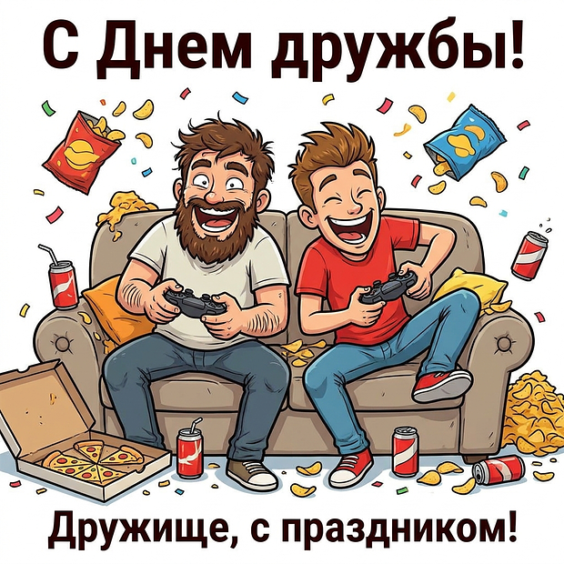Картинка на День дружбы

