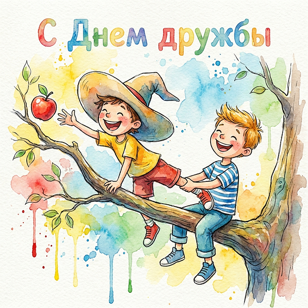 Картинка на День дружбы

