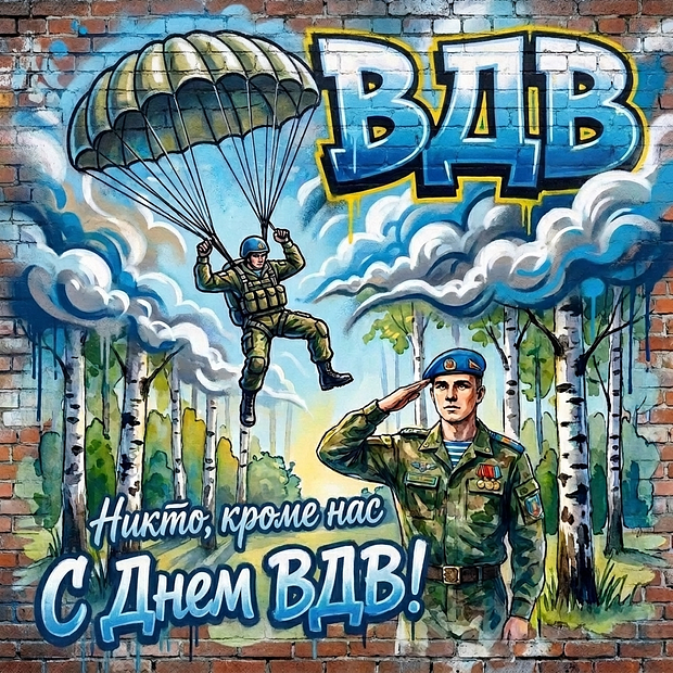 Красивая картинка на День ВДВ