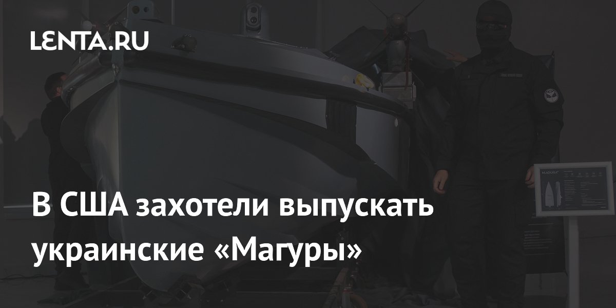 В США захотели выпускать украинские «Магуры»