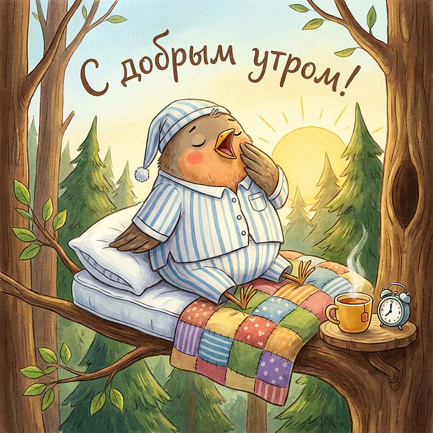 Картинка с добрым утром