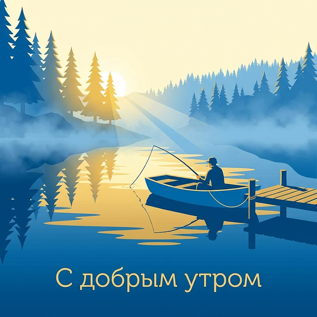 Открытка с добрым утром
