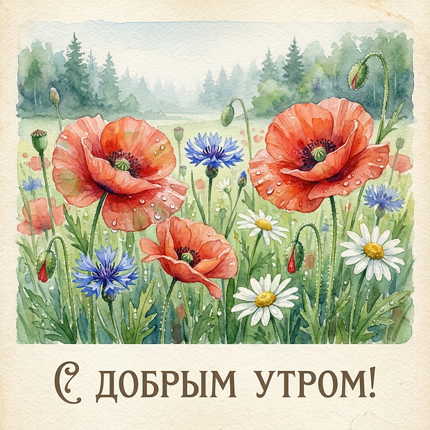Картинка с добрым утром