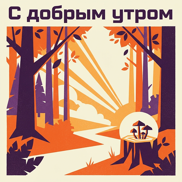 Картинка с пожеланием доброго утра