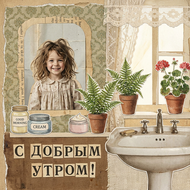 Открытка с пожеланием доброго утра