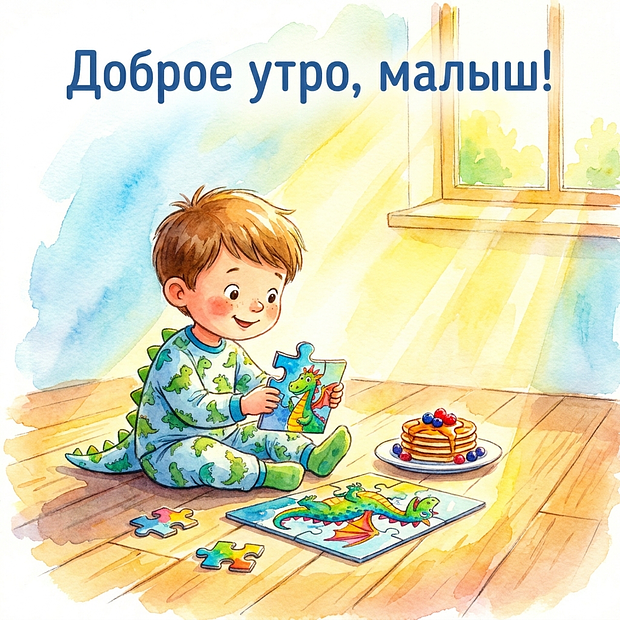 Бесплатная открытка с добрым утром