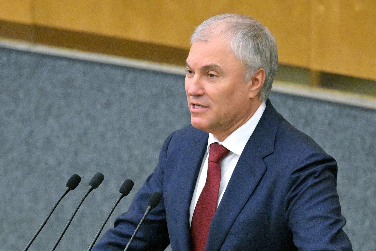 Председатель Госдумы Вячеслав Володин.