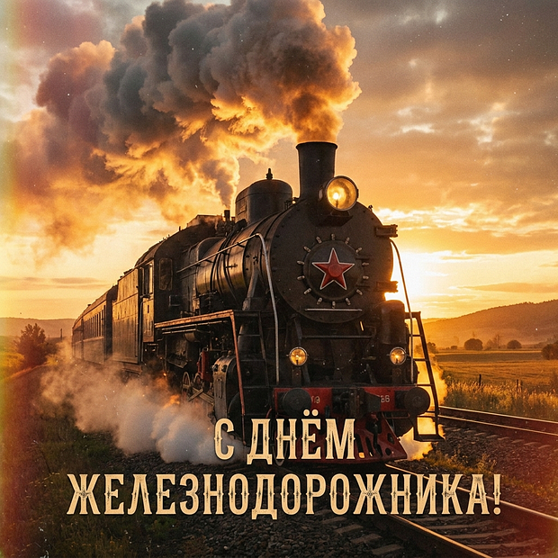 Картинка на День железнодорожника