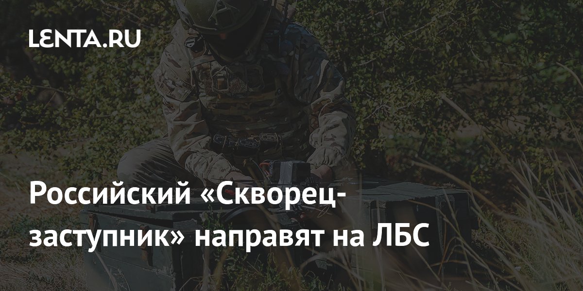 Российский «Скворец-заступник» направят на ЛБС