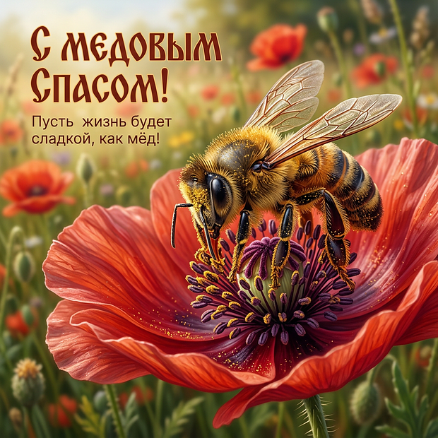 Поздравление с Медовым Спасом