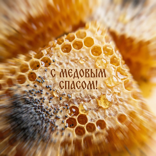 Картинка с Медовым Спасом
