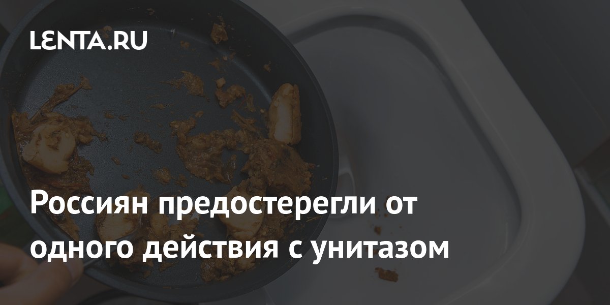 Россиян предостерегли от одного действия с унитазом