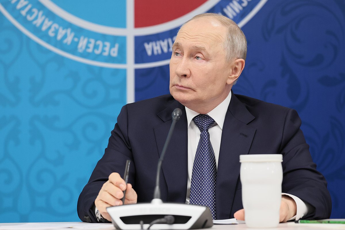 Президент России Владимир Путин, Россия, Омск, 25 июля 2026 года
