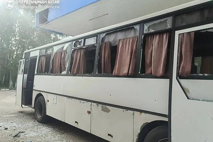 Появились подробности о 19 пострадавших при ударе ВСУ по автобусу в российском регионе