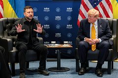 Владимир Зеленский и Дональд Трамп