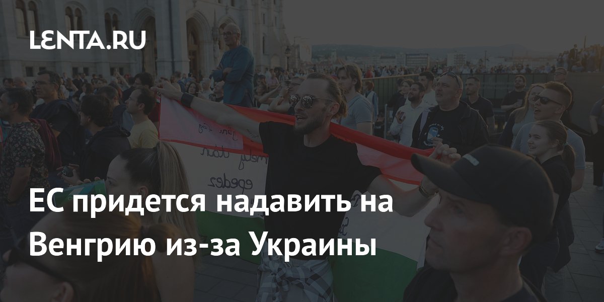 ЕС придется надавить на Венгрию из-за Украины