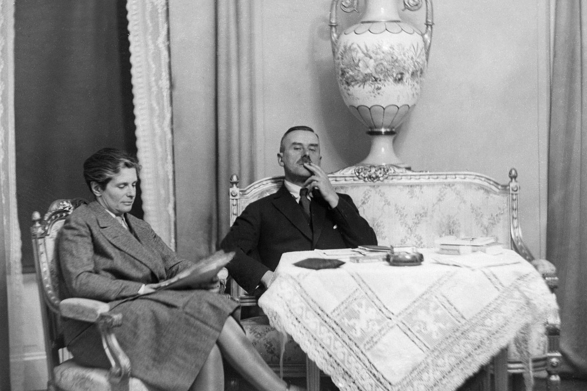 Катя и Томас Манн, 1929 год