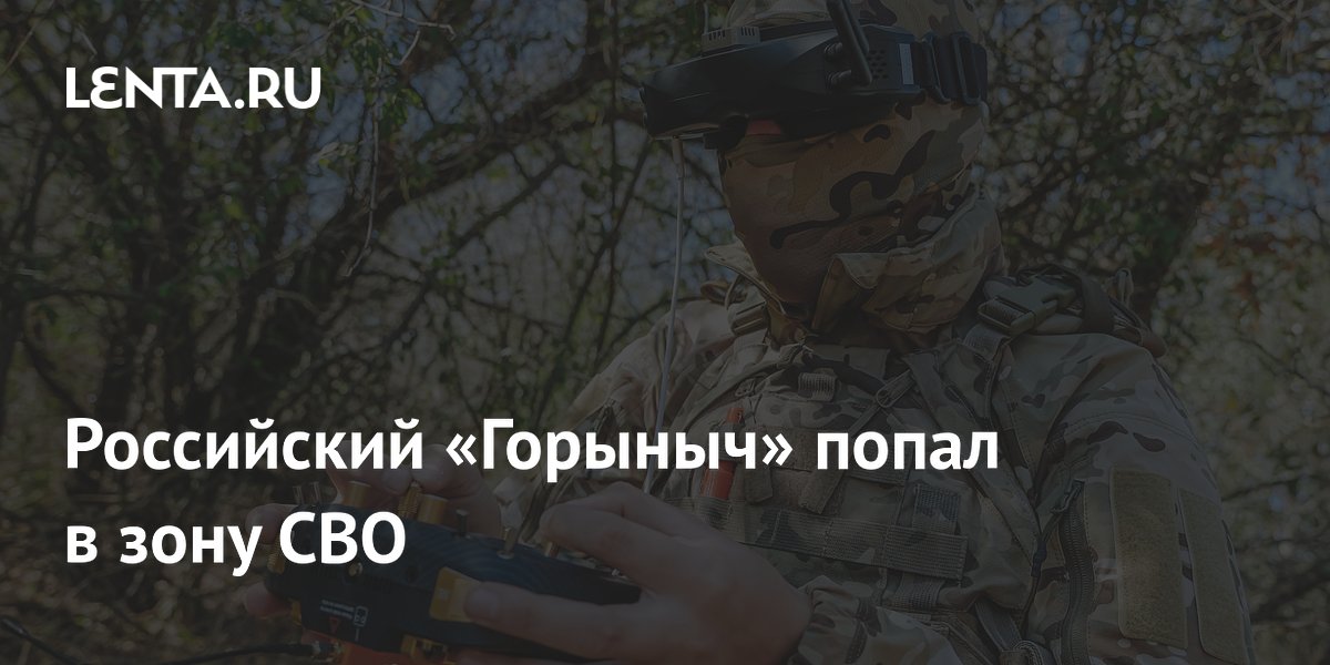 Российский «Горыныч» попал в зону СВО