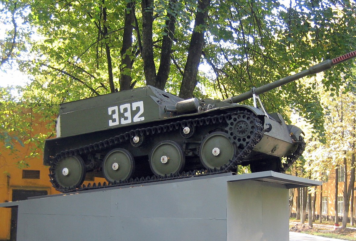 АСУ-57 — первый в мире серийный образец авиадесантной техники