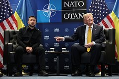 Владимир Зеленский и Дональд Трамп