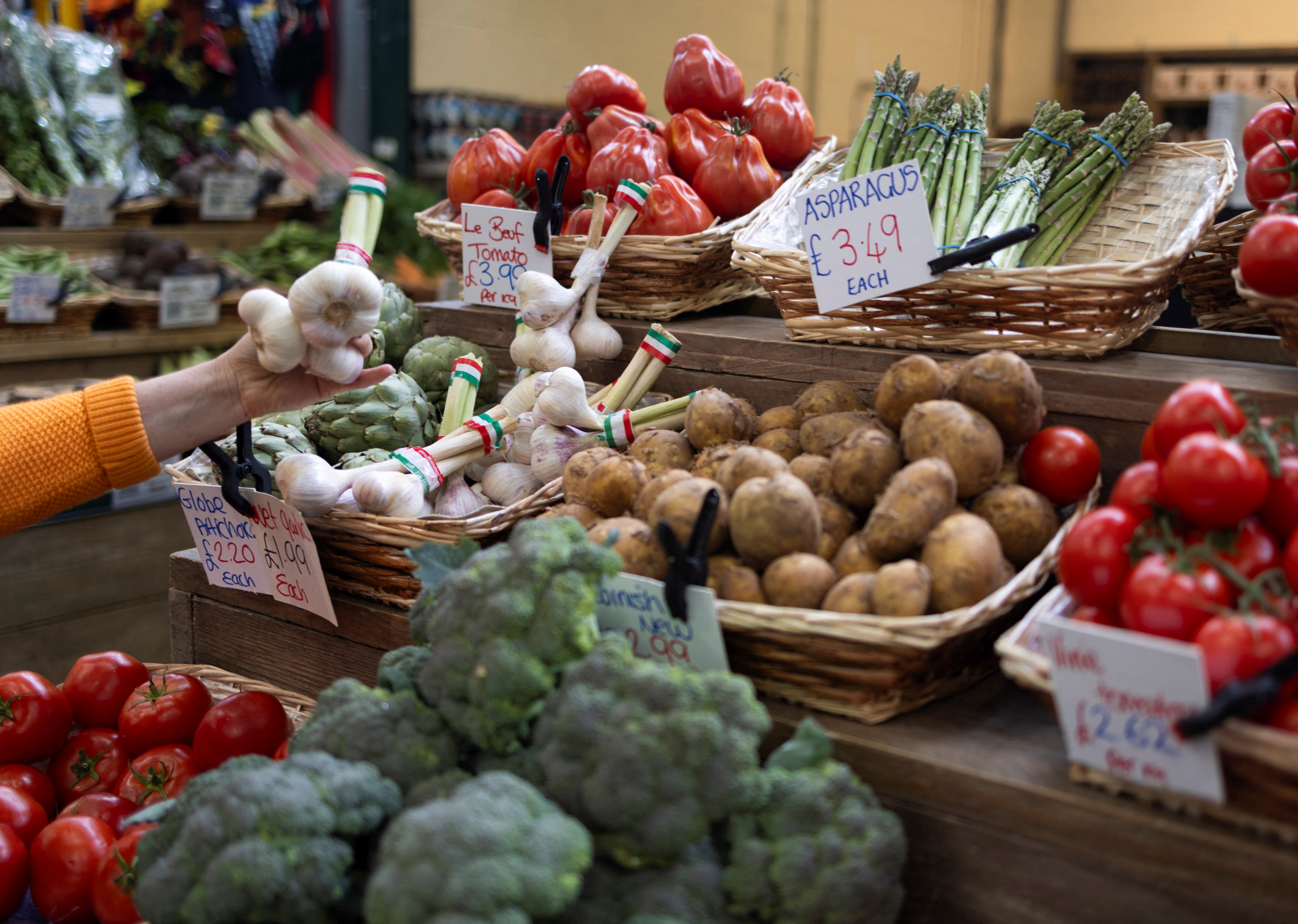 UK Vegetable Shortage Hits as Drought Pushes Prices Up