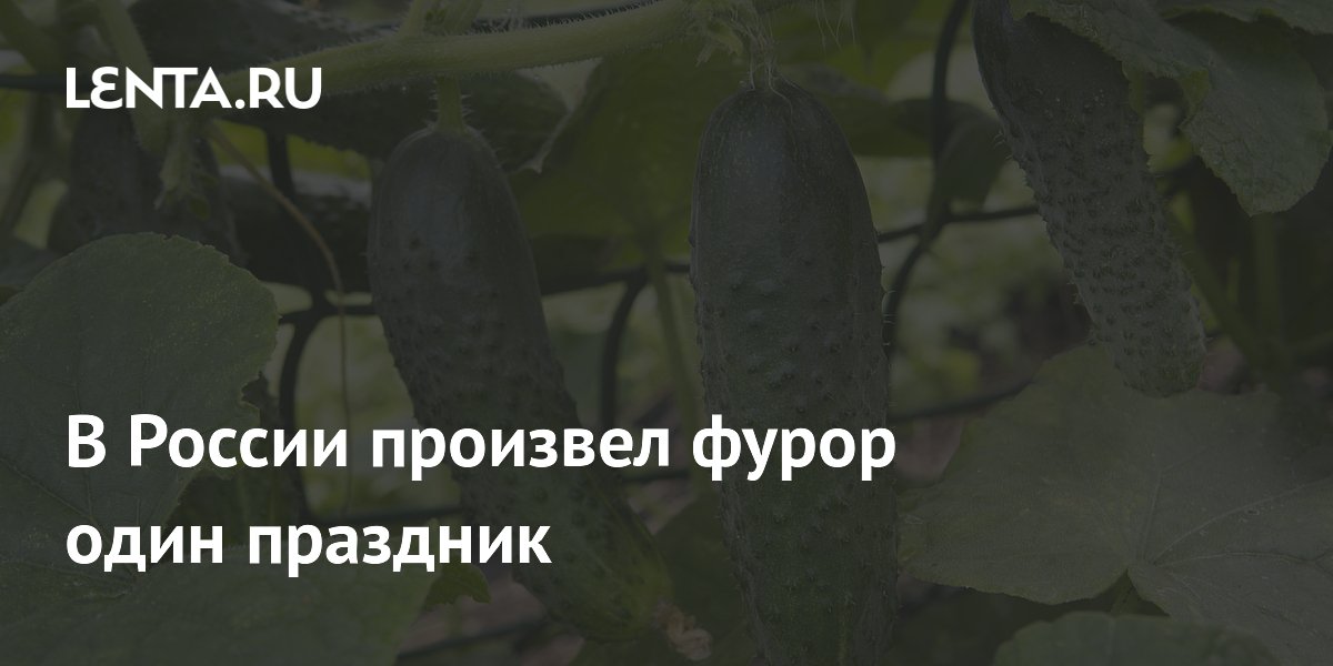 В России произвел фурор один праздник