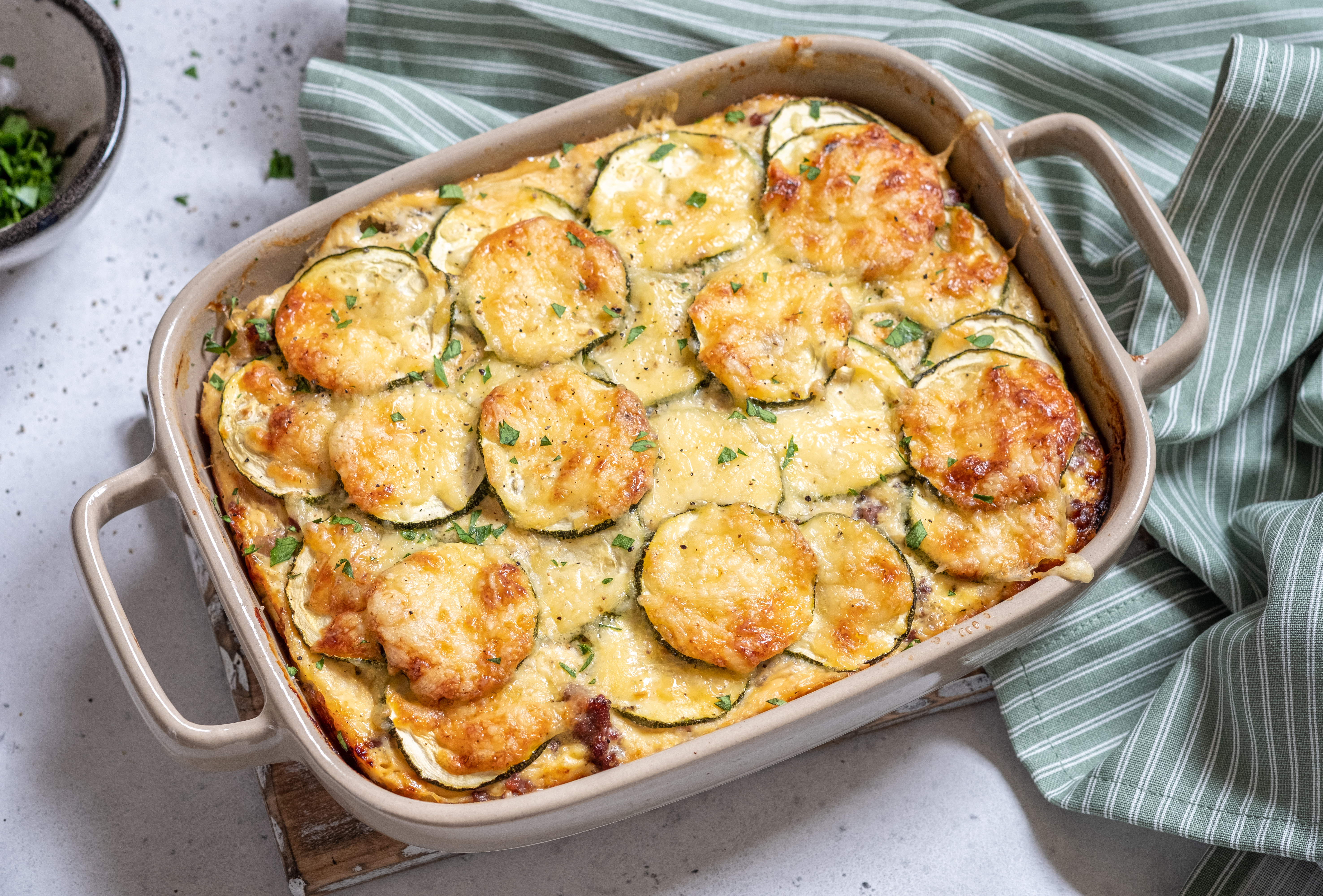 Lenta.ru publishes six daily zucchini casserole recipes