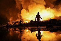 ВС России ударили ракетами по Киеву. Украинскую столицу охватили пожары, произошла утечка аммиака
