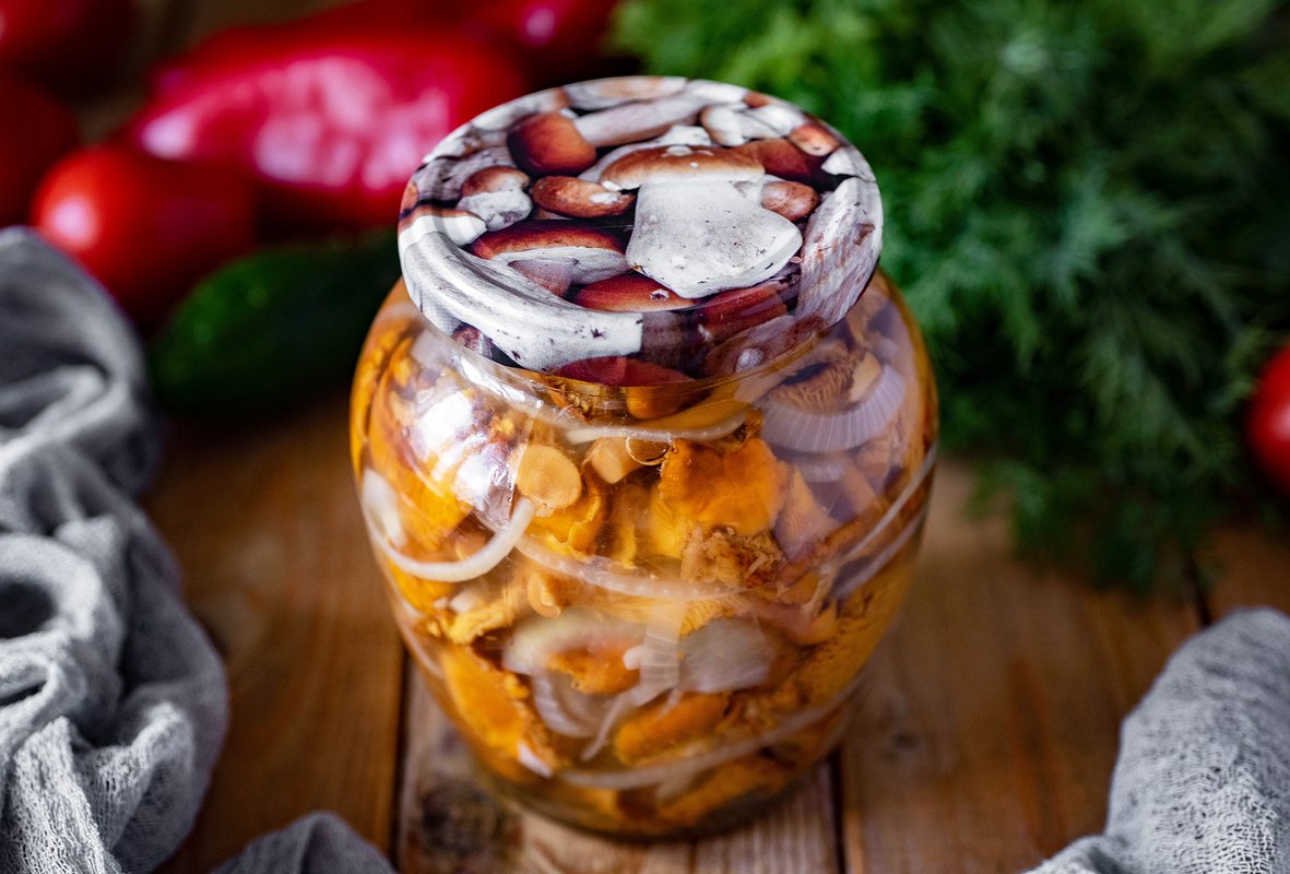 Соленые лисички всегда ароматные и очень вкусные