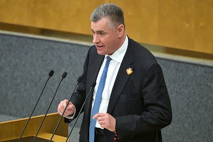 Leonid Slutsky Rejects EU Criticism Of Russian Strikes