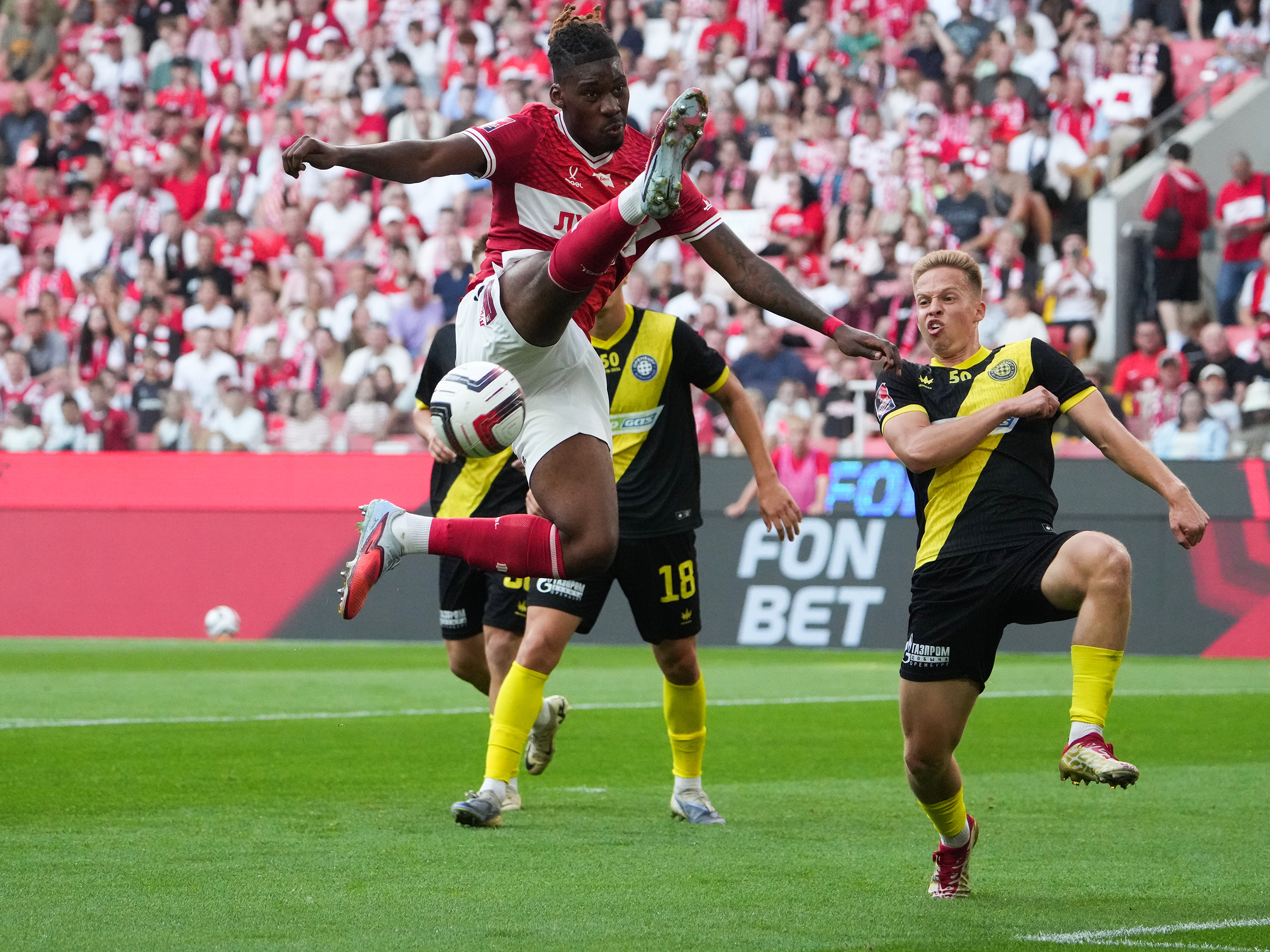 Spartak Moscow Beats Orenburg 5-1 in Russian Cup Opener