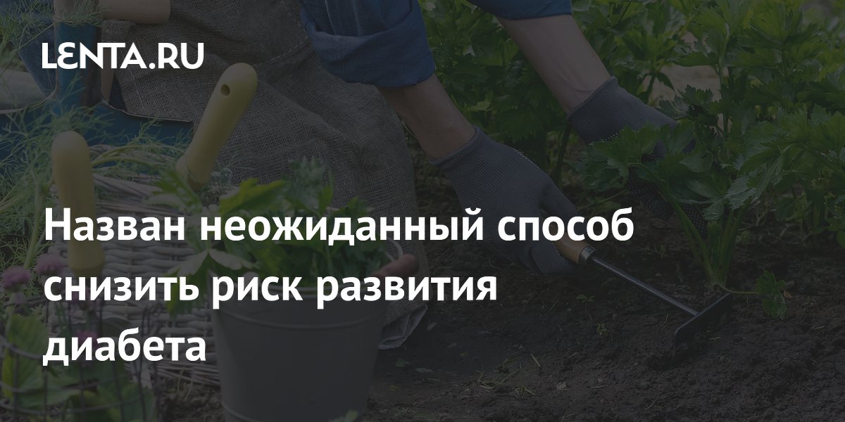 Назван неожиданный способ снизить риск развития диабета
