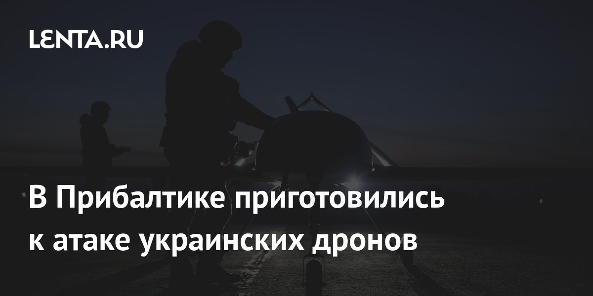 В Прибалтике приготовились к атаке украинских дронов
