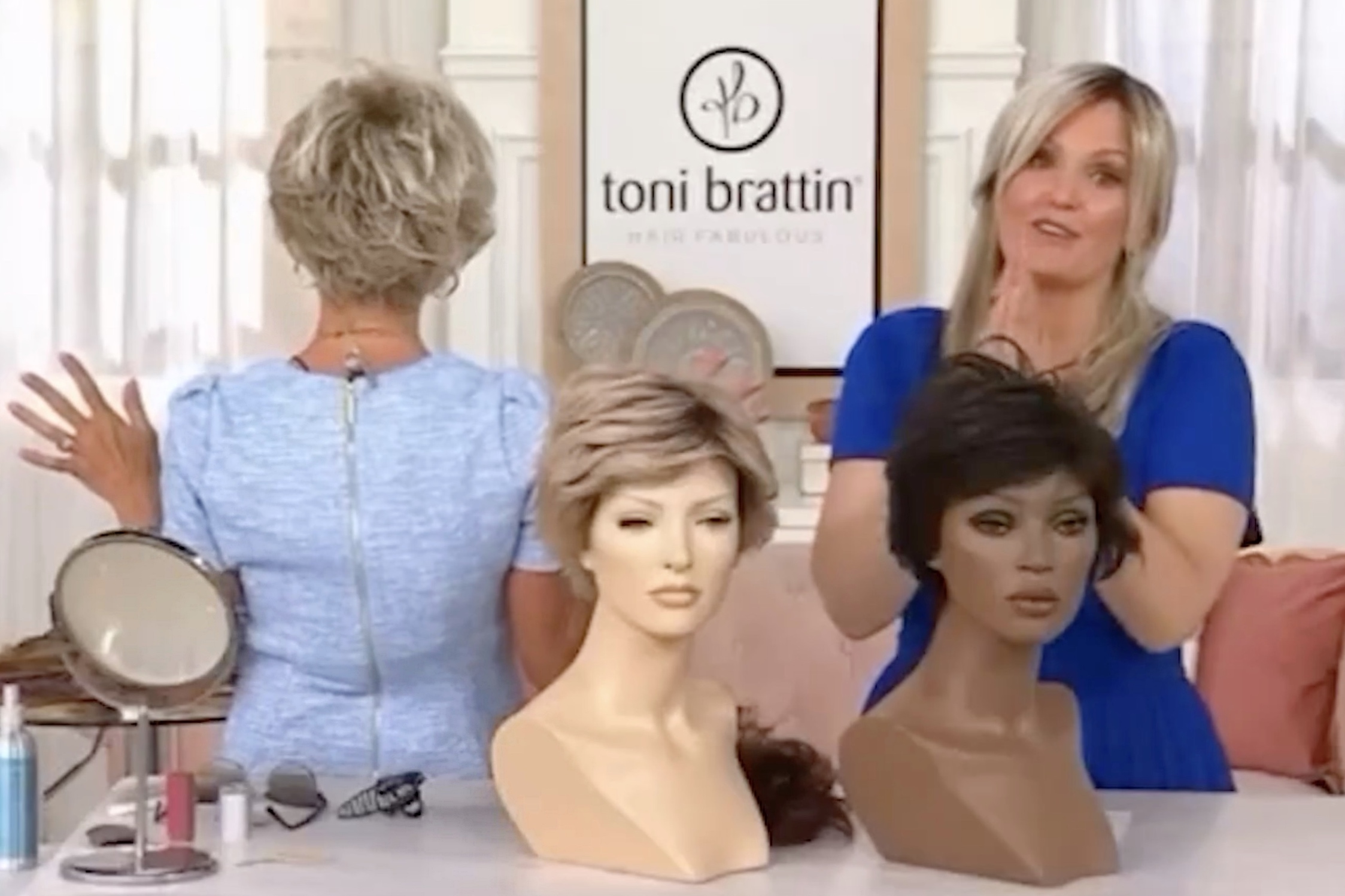 QVC Host's On-Air Slip-Up Over Wig Styling Goes Viral