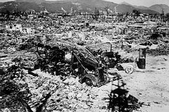 Хиросима после бомбардировки, 1945