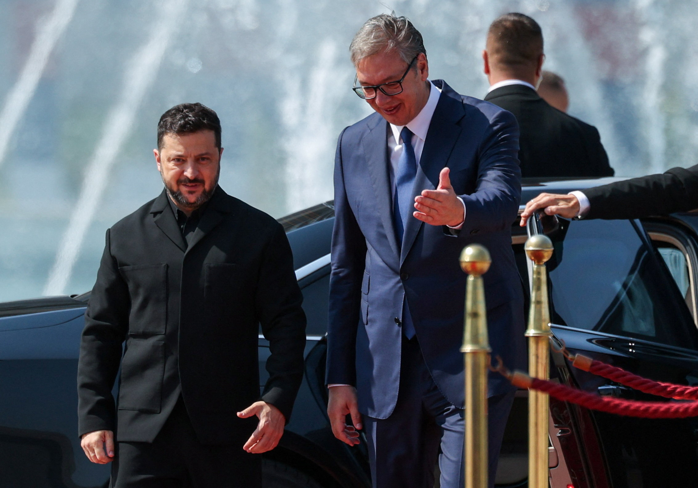 Zelensky Kept Low Profile During Belgrade Visit to Serbia