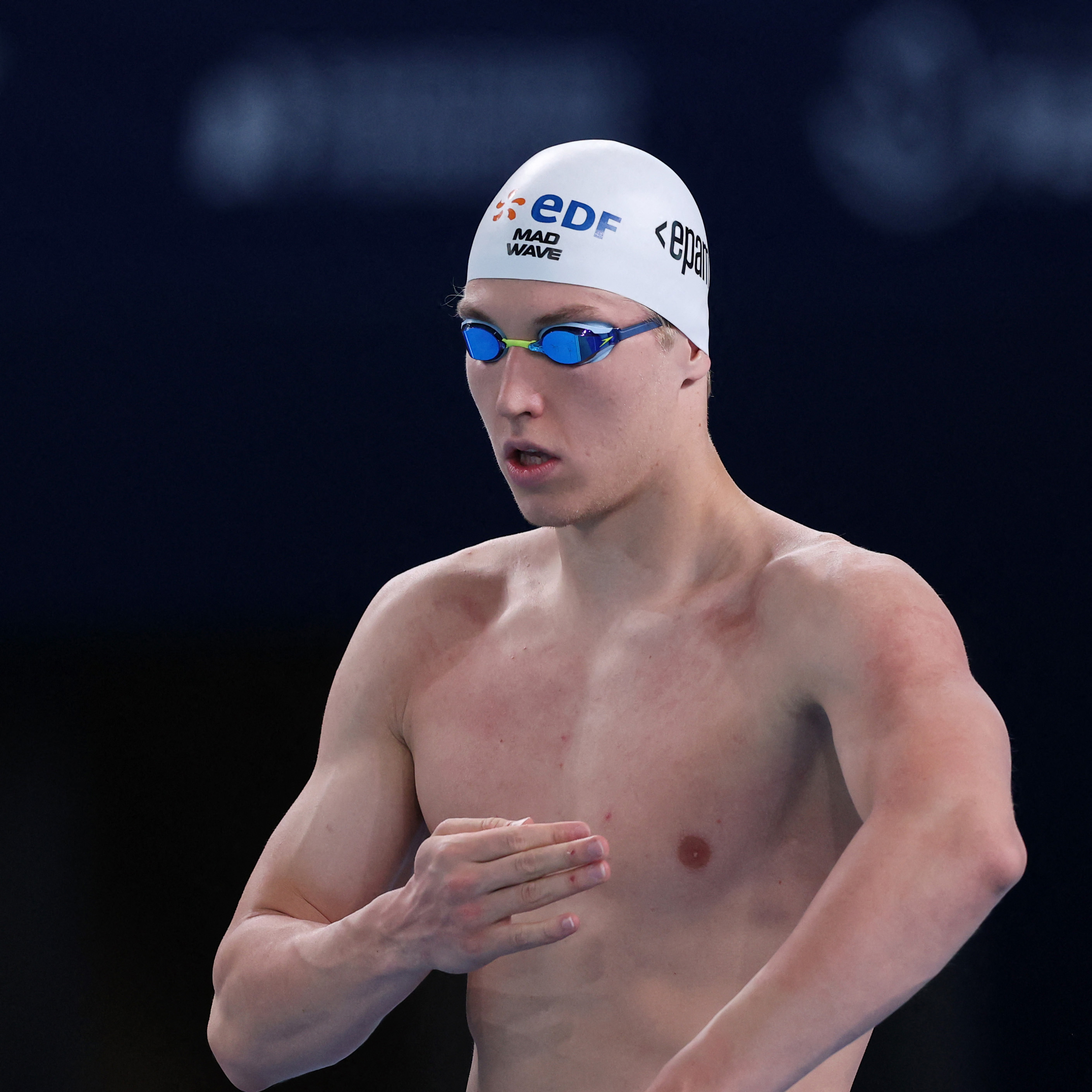 Yegor Kornev Wins 50m Butterfly European Championship Gold