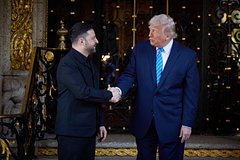 Владимир Зеленский и Дональд Трамп