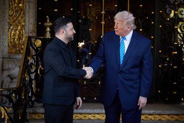 Владимир Зеленский и Дональд Трамп
