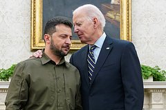 Владимир Зеленский и Джо Байден